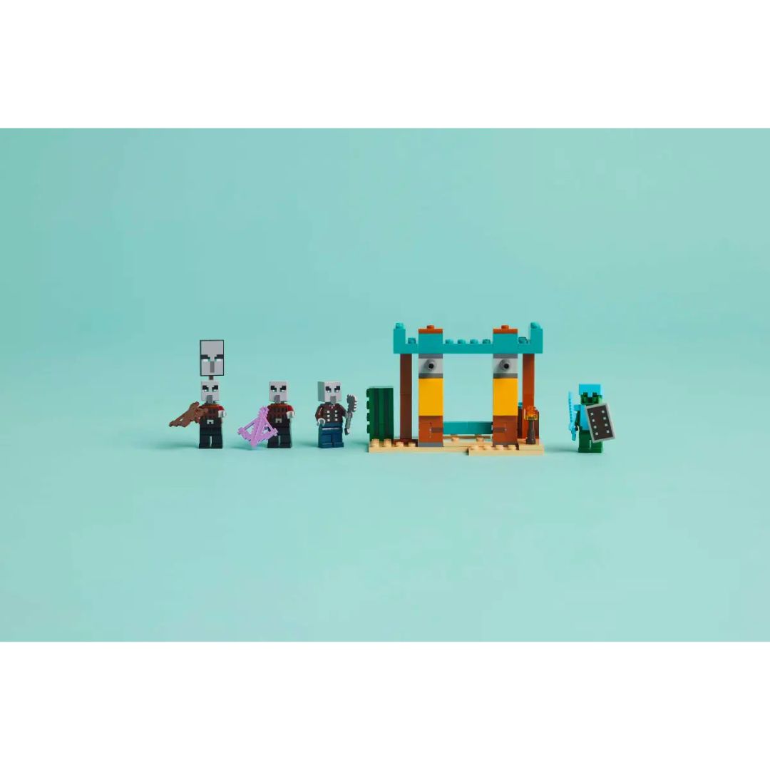 21267 LEGO Minecraft - La patrouille bête du désert