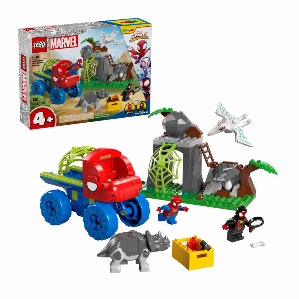 11199 LEGO Spidey - L'équipe Spidey : le sauvetage de la pelle rétrocaveuse de Dino
