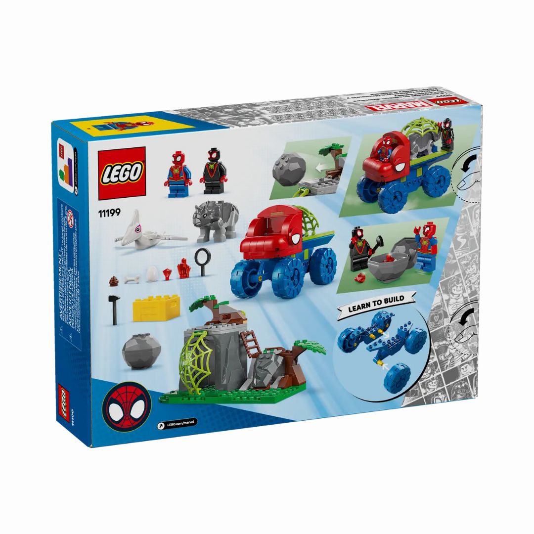 11199 LEGO Spidey - L'équipe Spidey : le sauvetage de la pelle rétrocaveuse de Dino