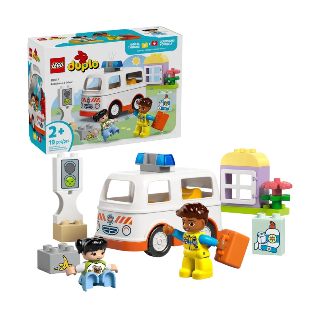 10447 LEGO Duplo Town - Ambulance et conducteur