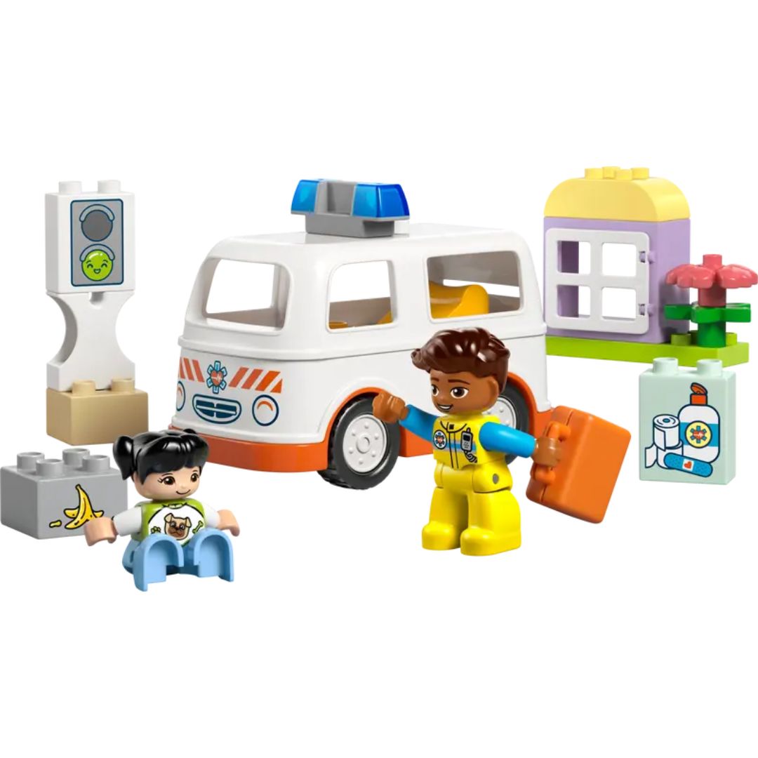 10447 LEGO Duplo Town - Ambulance et conducteur