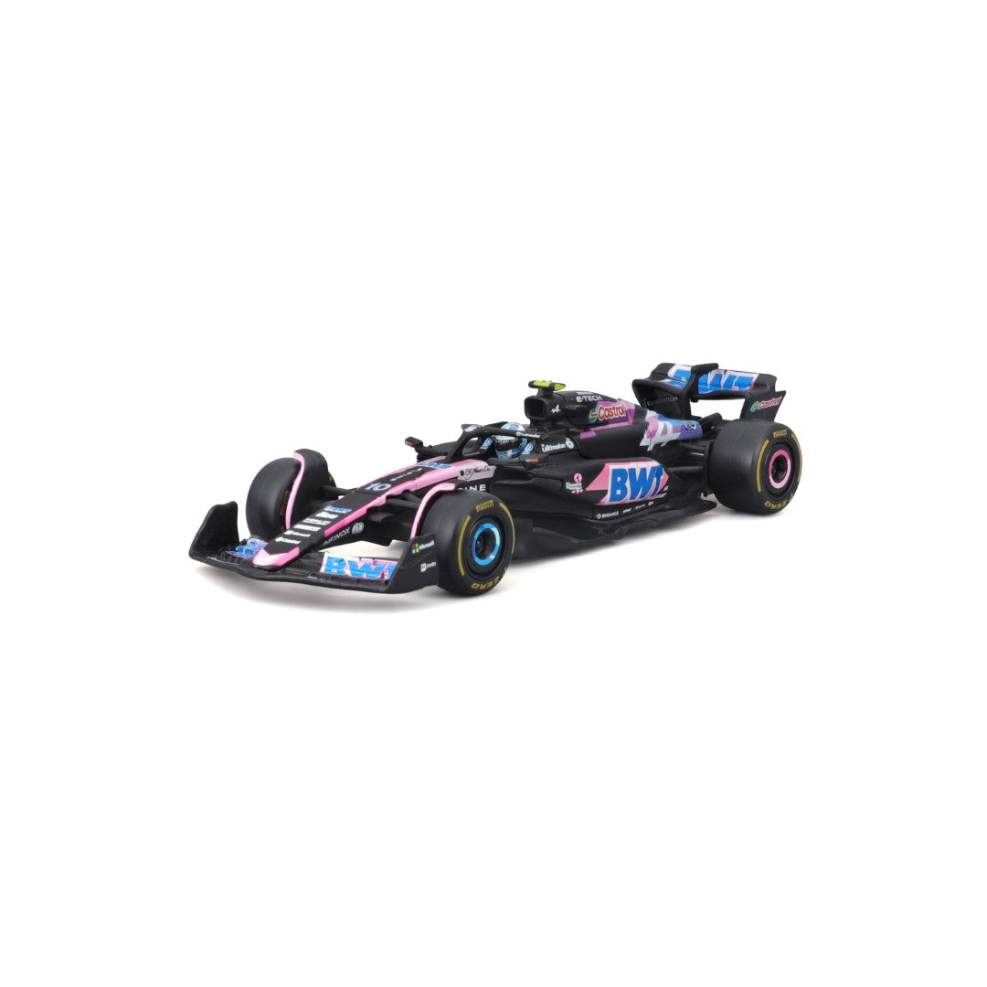 18-38219G Bburago Course F1 BWT Alpine A524 #10 (Gasly) - Échelle 1:43