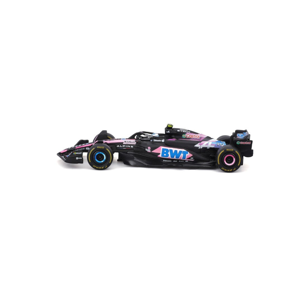 18-38219G Bburago Course F1 BWT Alpine A524 #10 (Gasly) - Échelle 1:43