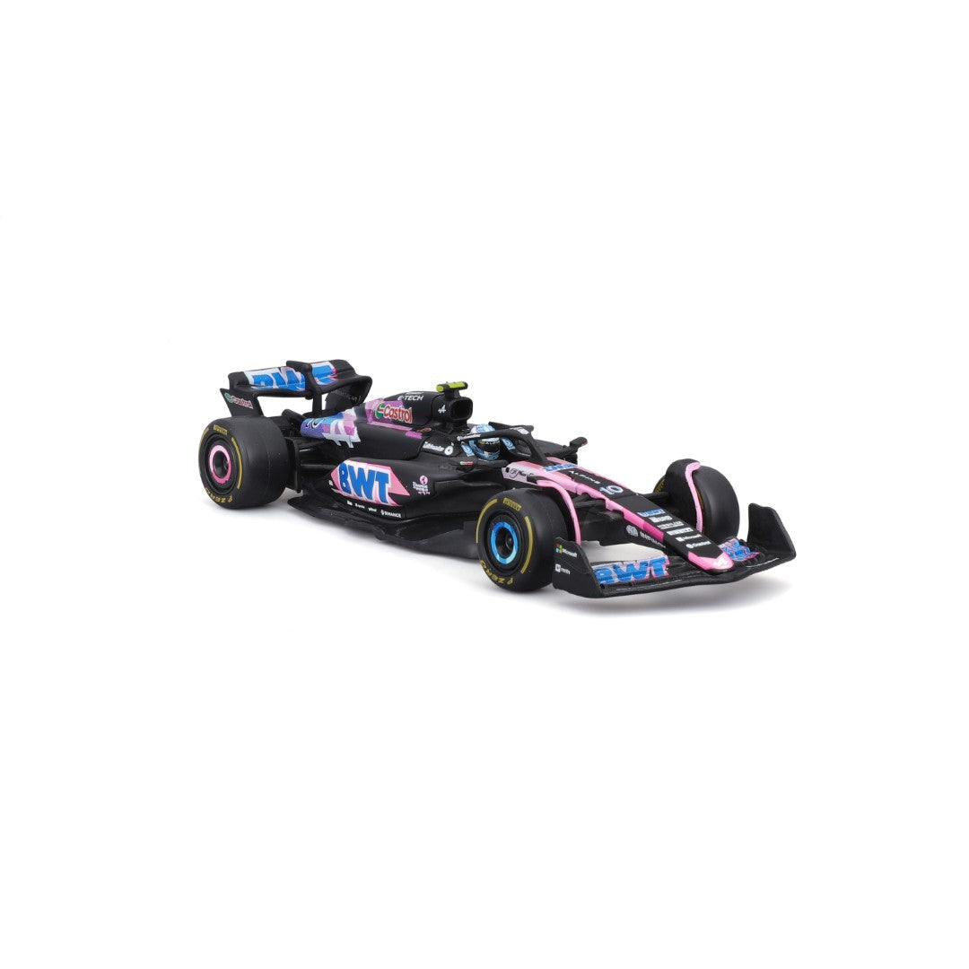 18-38219G Bburago Course F1 BWT Alpine A524 #10 (Gasly) - Échelle 1:43