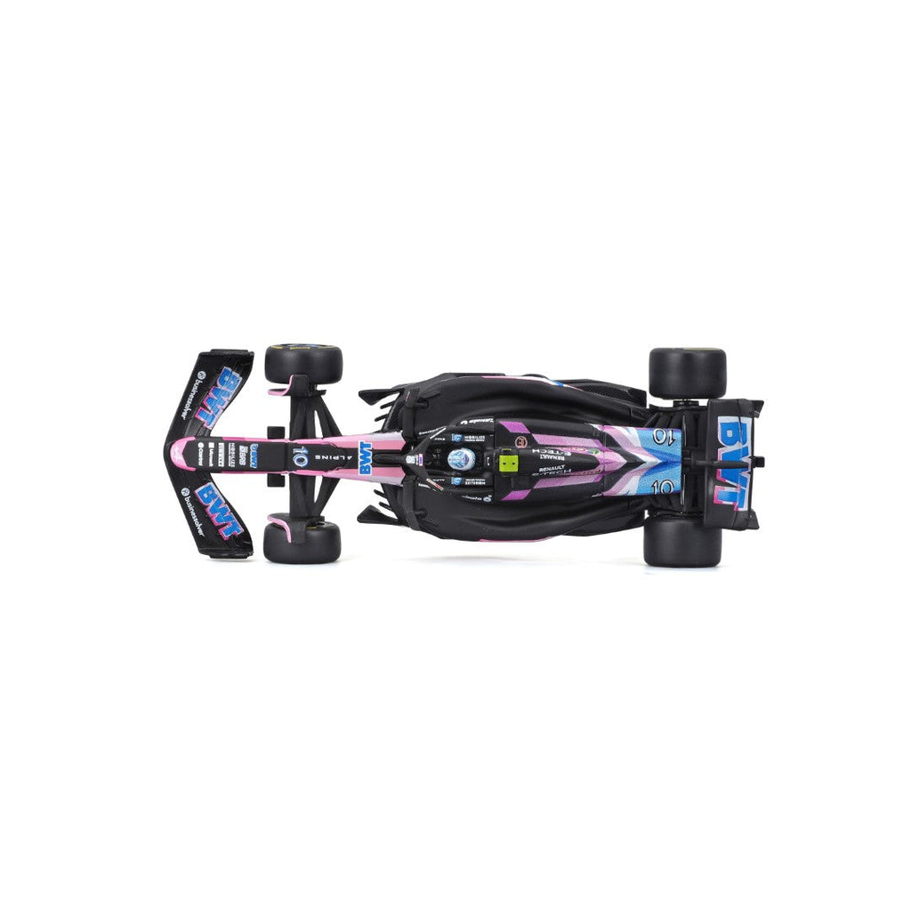 18-38219G Bburago Course F1 BWT Alpine A524 #10 (Gasly) - Échelle 1:43