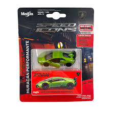 15705 Bburago Maisto - Speed Icon : Lamborghini Huracan Performante, vert - 1:64