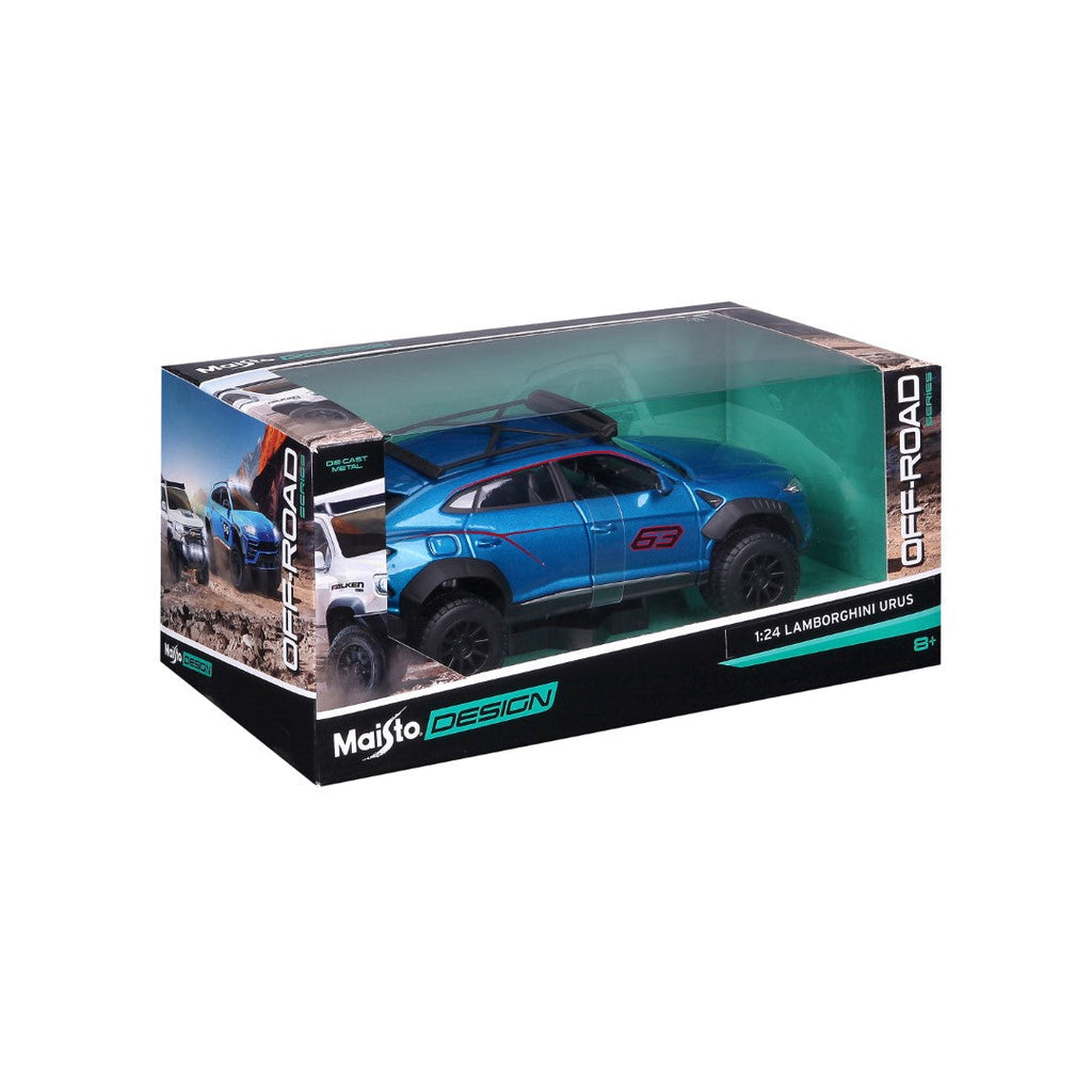 32533 Bburago Maisto Design - Lamborghini Urus, bleu - Échelle 1:24