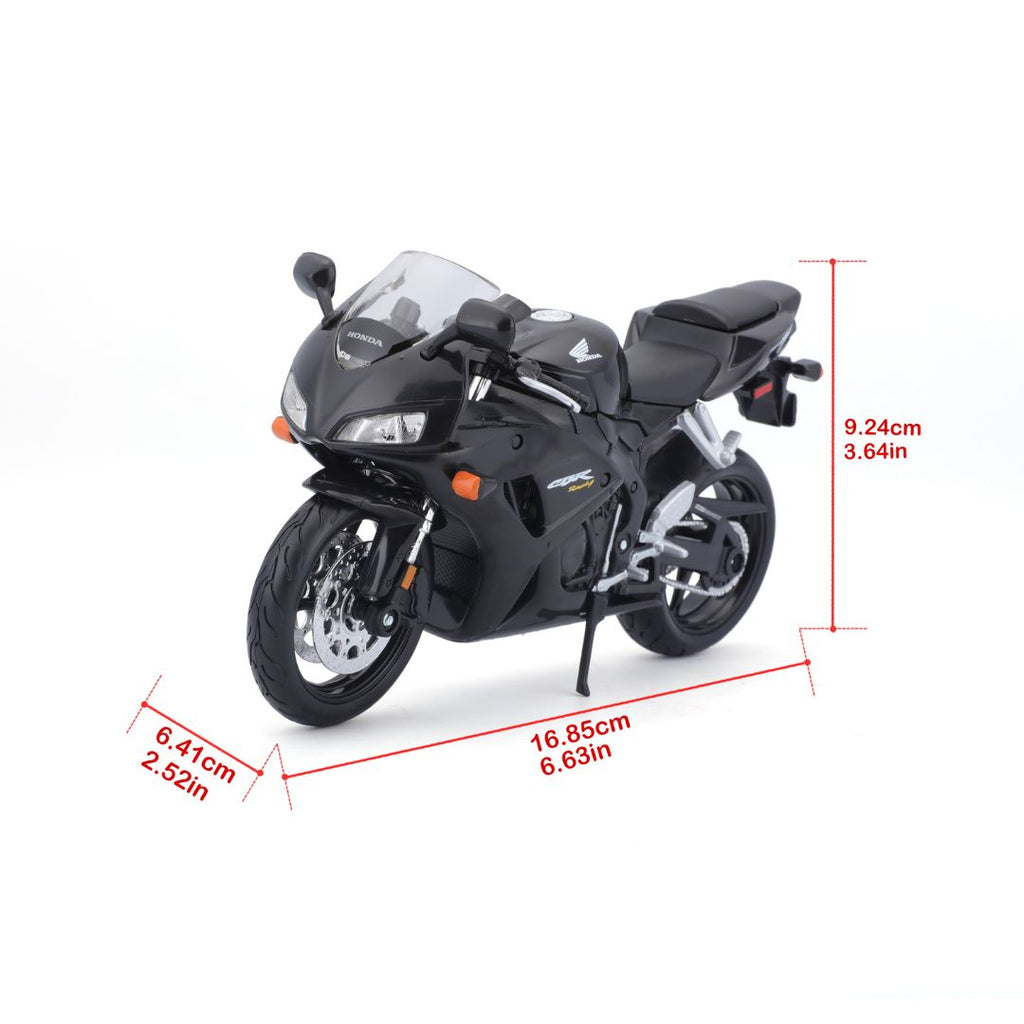 20-06182 Bburago Maisto - Honda CBR1000RR, noire - Échelle 1:12