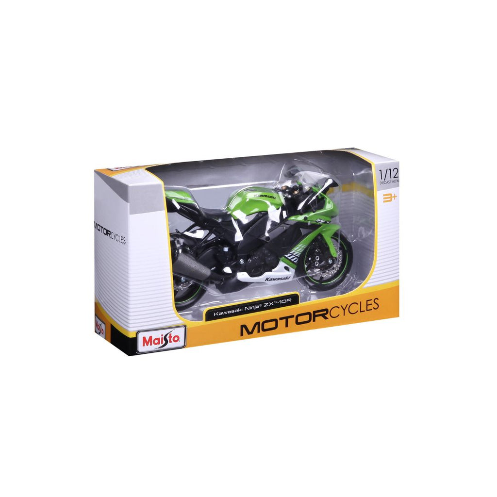 2010011 - 31101 Bburago Maisto - Kawasaki Ninja ZX-10R - Échelle 1:12