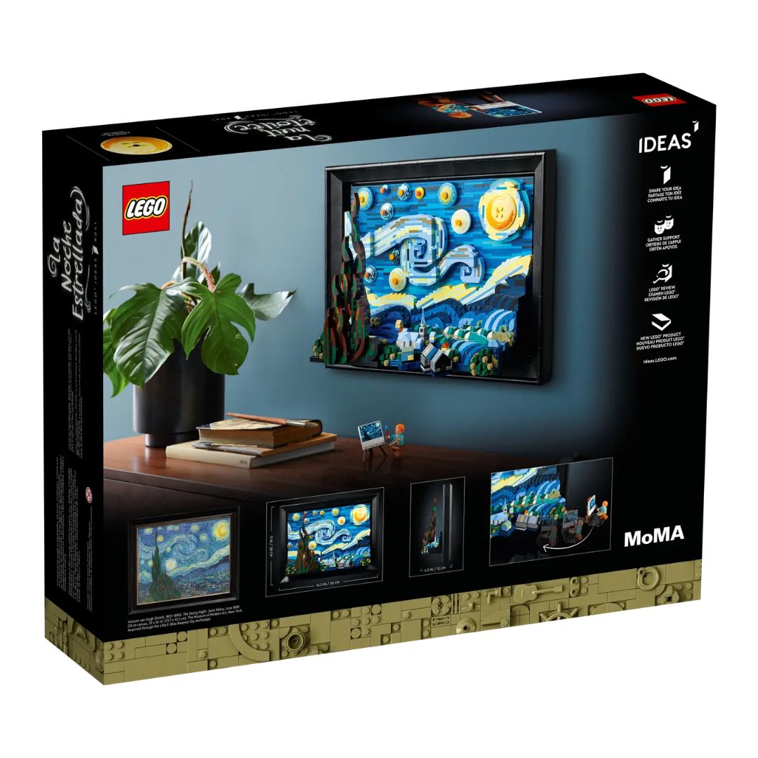 21333 LEGO Ideas - Vincent van Gogh - Nuit étoilée
