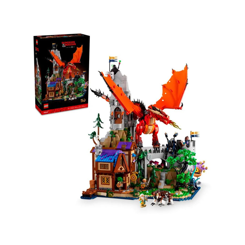 21348 LEGO Ideas - Dungeons&Dragons : Le récit du Dragon Rouge