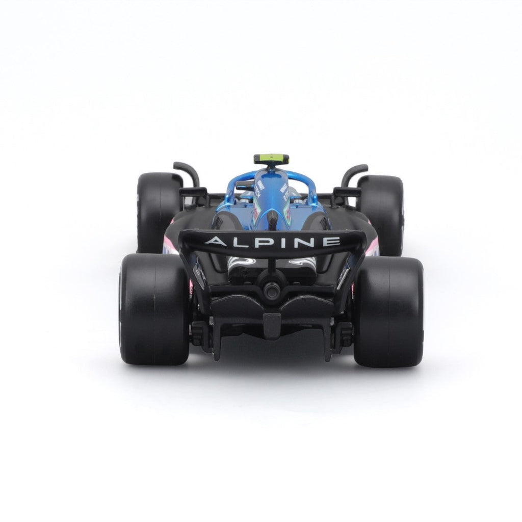 18-38073 Bburago Course - Équipe F1 BWT Alpine A523 #10 Gasly, avec casque - 1:43