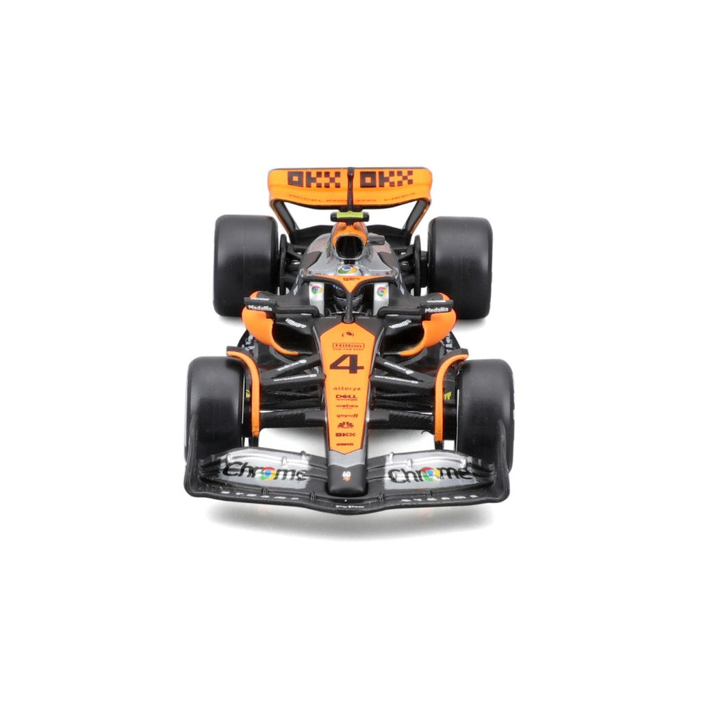 18-38088 Bburago Race McLaren F1 Team MCL60 #4 Norris, avec casque 2023 -1:43