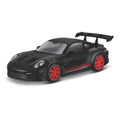 18-38313 Bburago Race - Porsche 911 GT3 RS, noire - Échelle 1:43