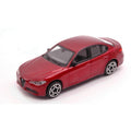 18-30329 Bburago Incendie de rue - Alfa Romeo Giulia, rossa - Échelle 1:43