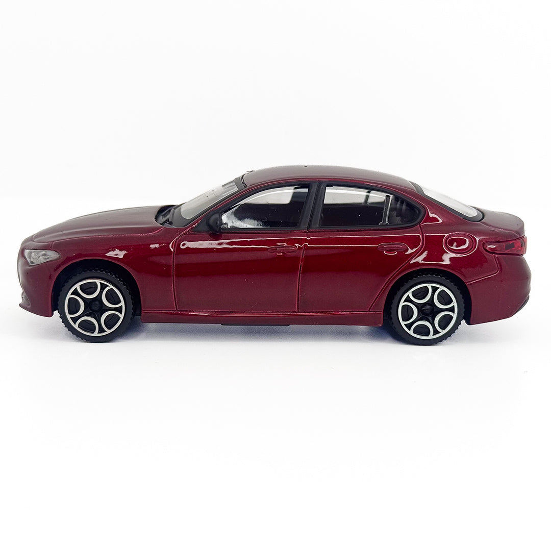 18-30329 Bburago Incendie de rue - Alfa Romeo Giulia, rossa - Échelle 1:43