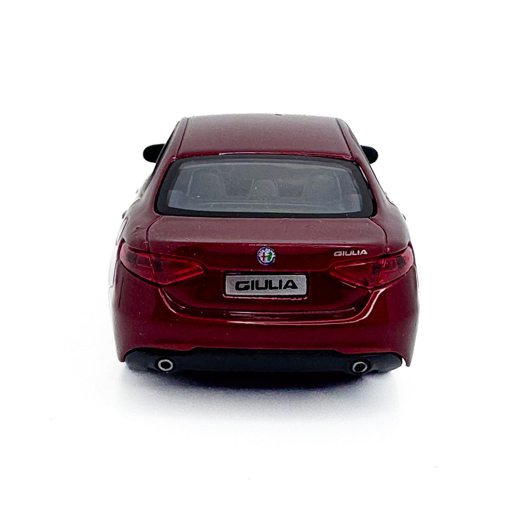 18-30329 Bburago Incendie de rue - Alfa Romeo Giulia, rossa - Échelle 1:43