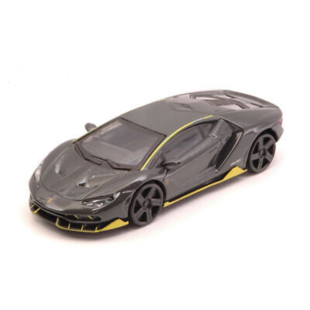 18-30382 Bburago Rue Incendie - Lamborghini Centenario, grise - Échelle 1:43