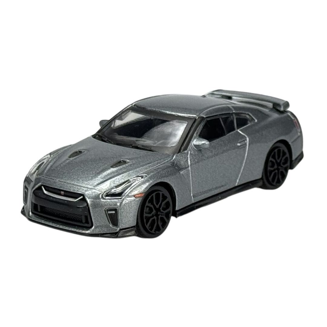 18-30135 Bburago Street Fire - Nissan GT-R, grise - Échelle 1:43