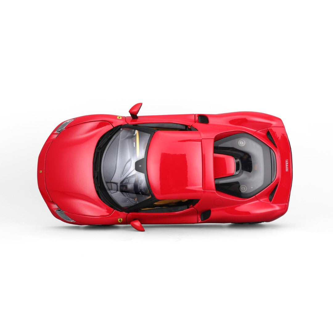 18-16018 Bburago Ferrari Race&Play - Ferrari 296 GTB, rossa - Échelle 1:18
