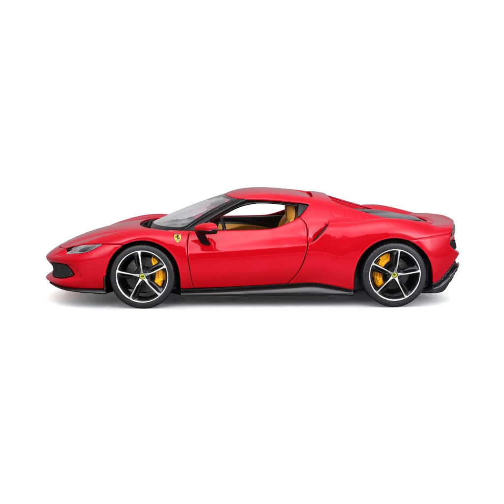 18-16018 Bburago Ferrari Race&Play - Ferrari 296 GTB, rossa - Échelle 1:18