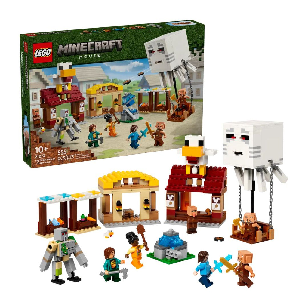 21273 LEGO Minecraft - Attaque du village du Ghast-balloon