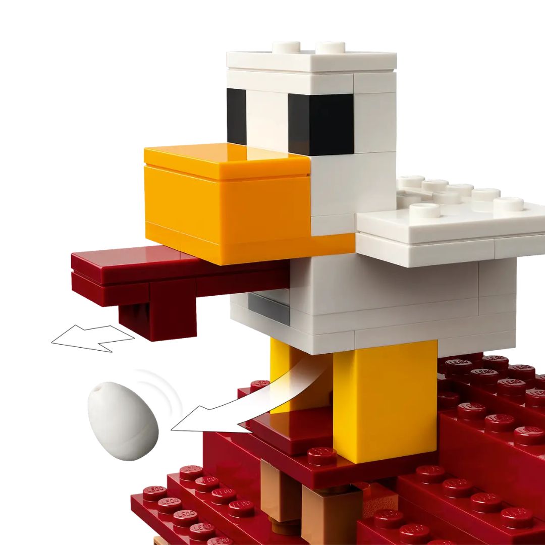 21273 LEGO Minecraft - Attaque du village du Ghast-balloon