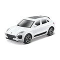 18-30299 Bburago Rue Incendie - Porsche Macan, blanche - Échelle 1:43