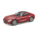 18-30321 Bburago Rue Incendie - Mercedes-AMG GT, rossa - Échelle 1:43