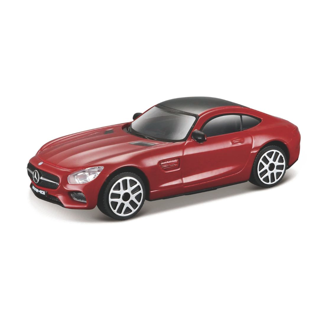 18-30321 Bburago Rue Incendie - Mercedes-AMG GT, rossa - Échelle 1:43