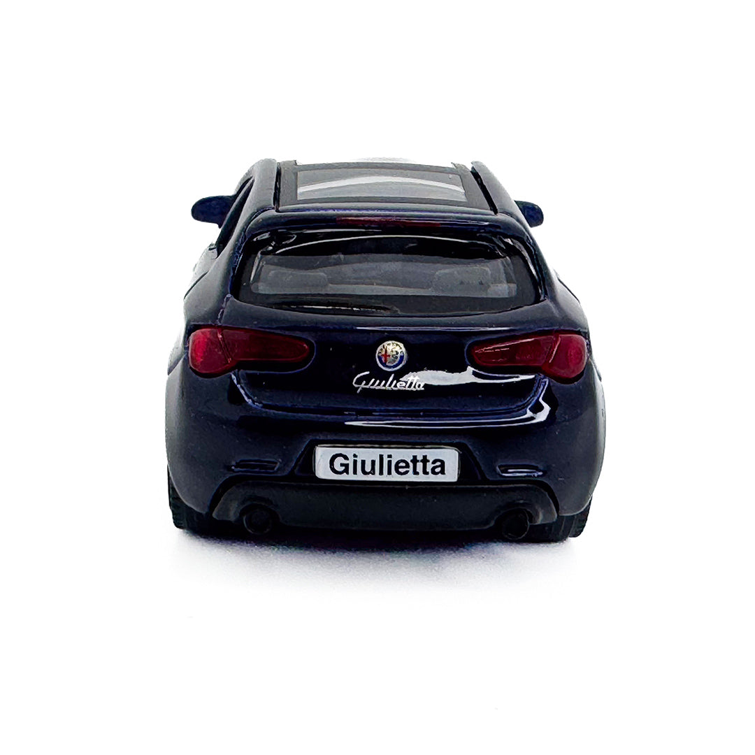 18-30223 Bburago Rue Incendie - Alfa Romeo Giulietta, bleu - Échelle 1:43
