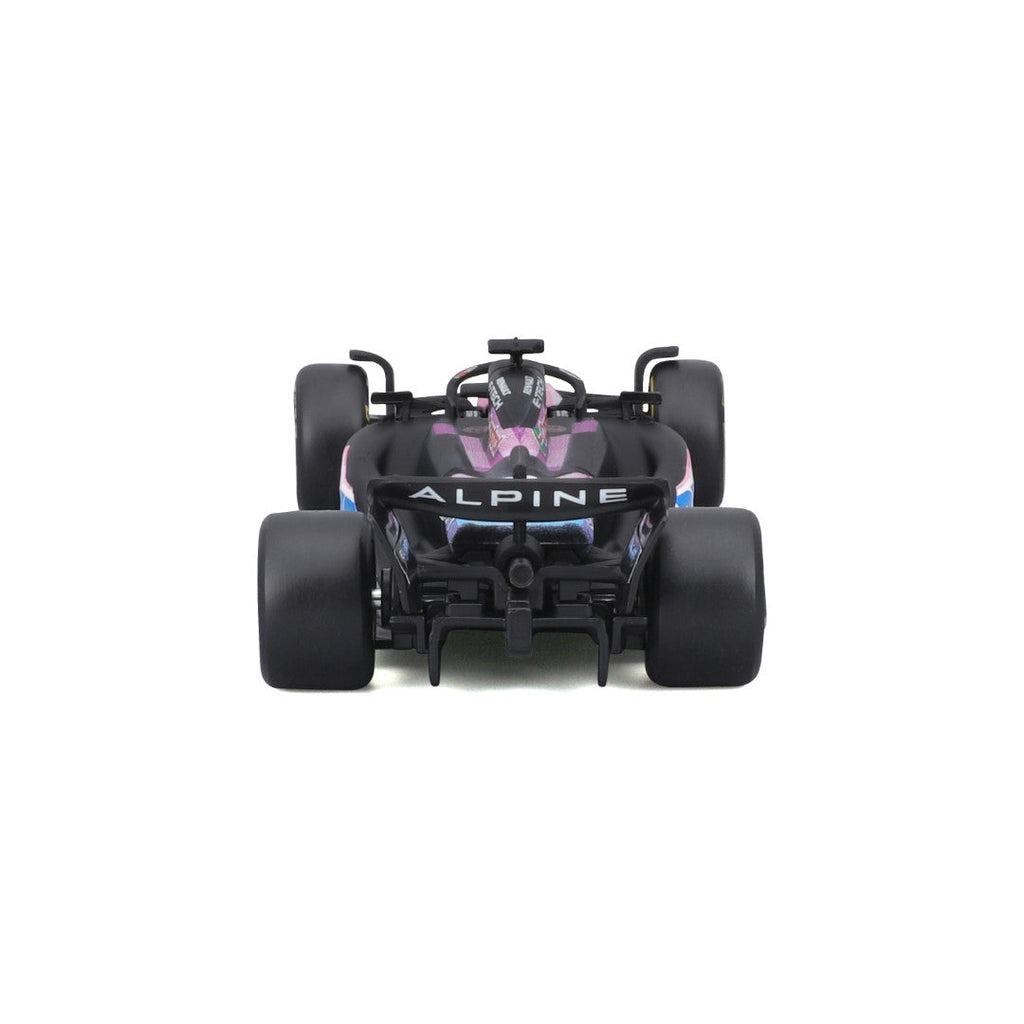 18-38220O Bburago F1 Alpine A524 n°31 Ocon avec casque - Échelle 1:43