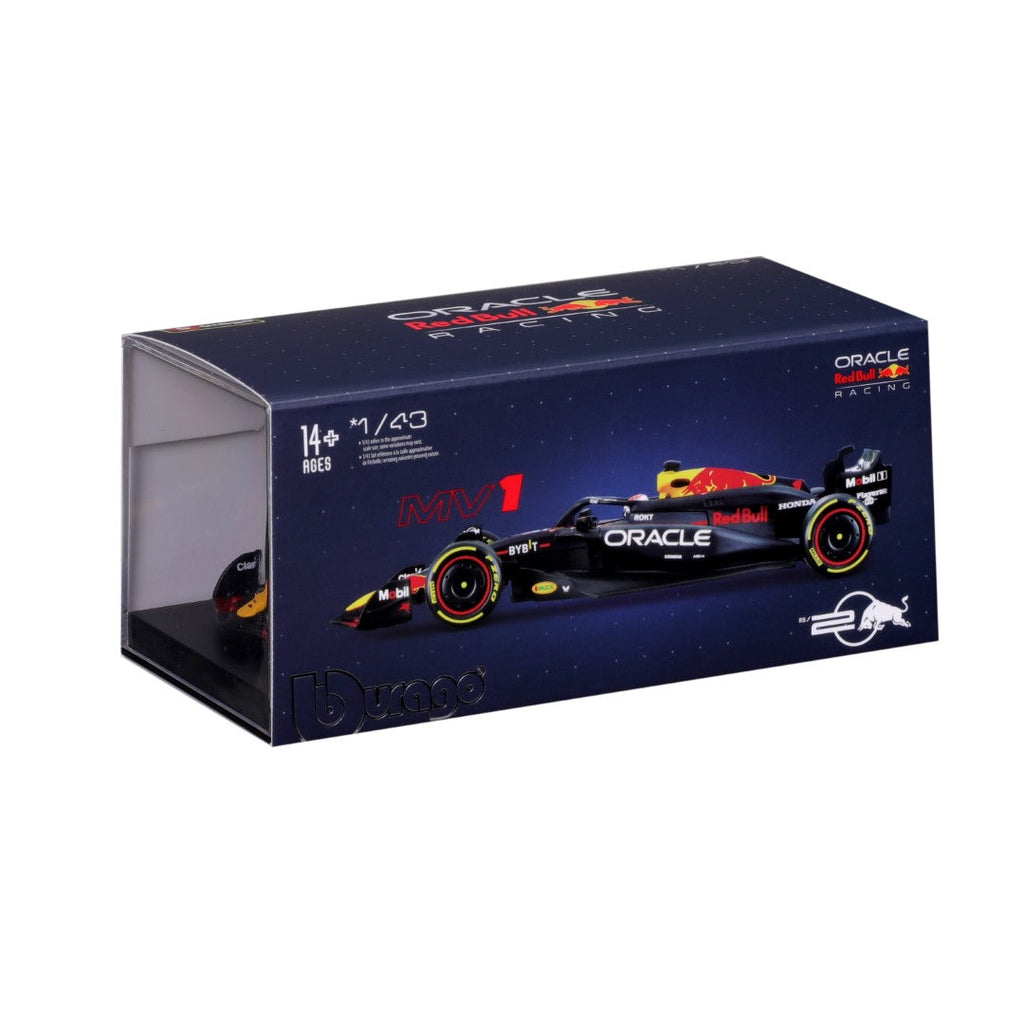 18-38098V Bburago -F1 Red Bull RB20 #1 Verstappen, avec casque - 1:43