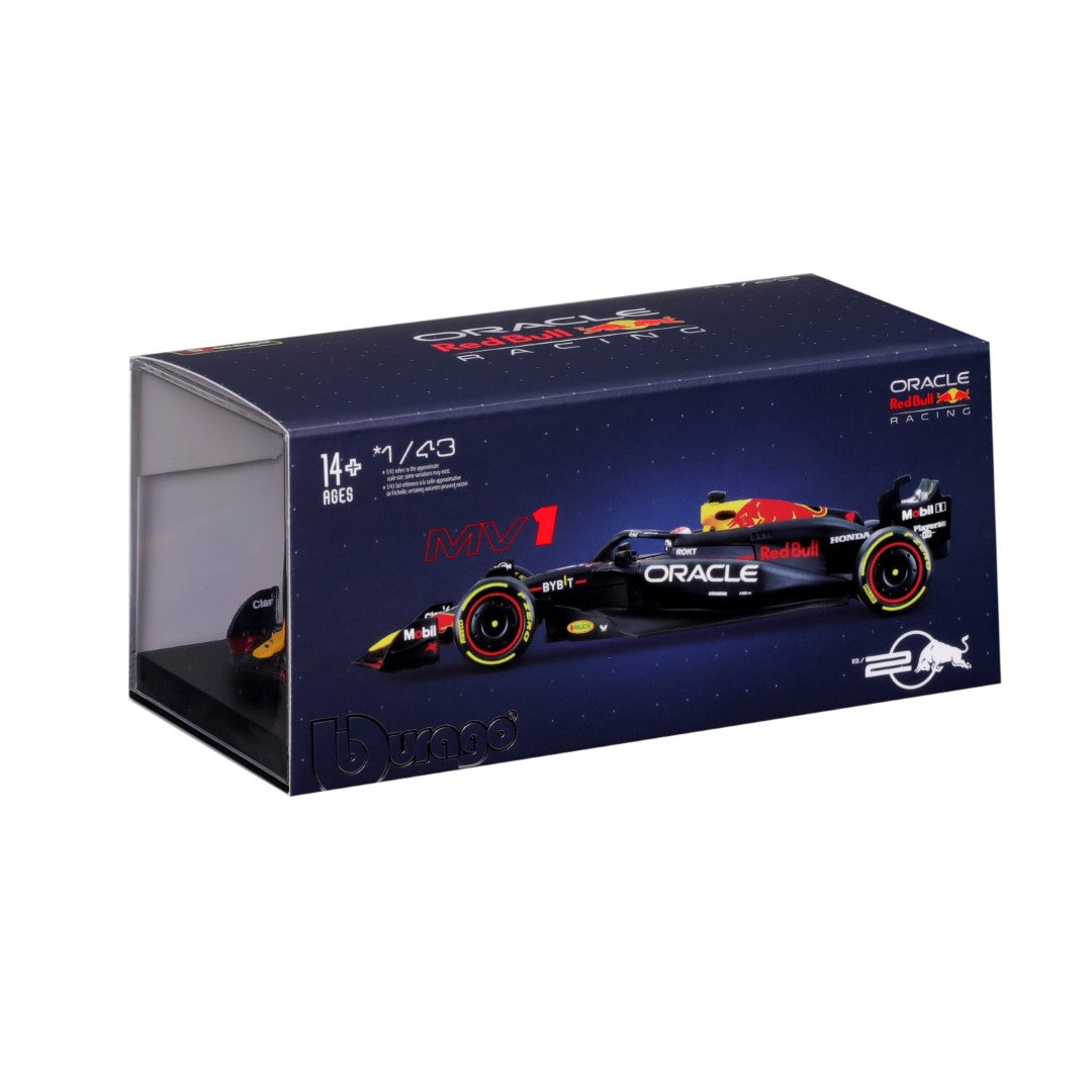 18-38098V Bburago -F1 Red Bull RB20 #1 Verstappen, avec casque - 1:43