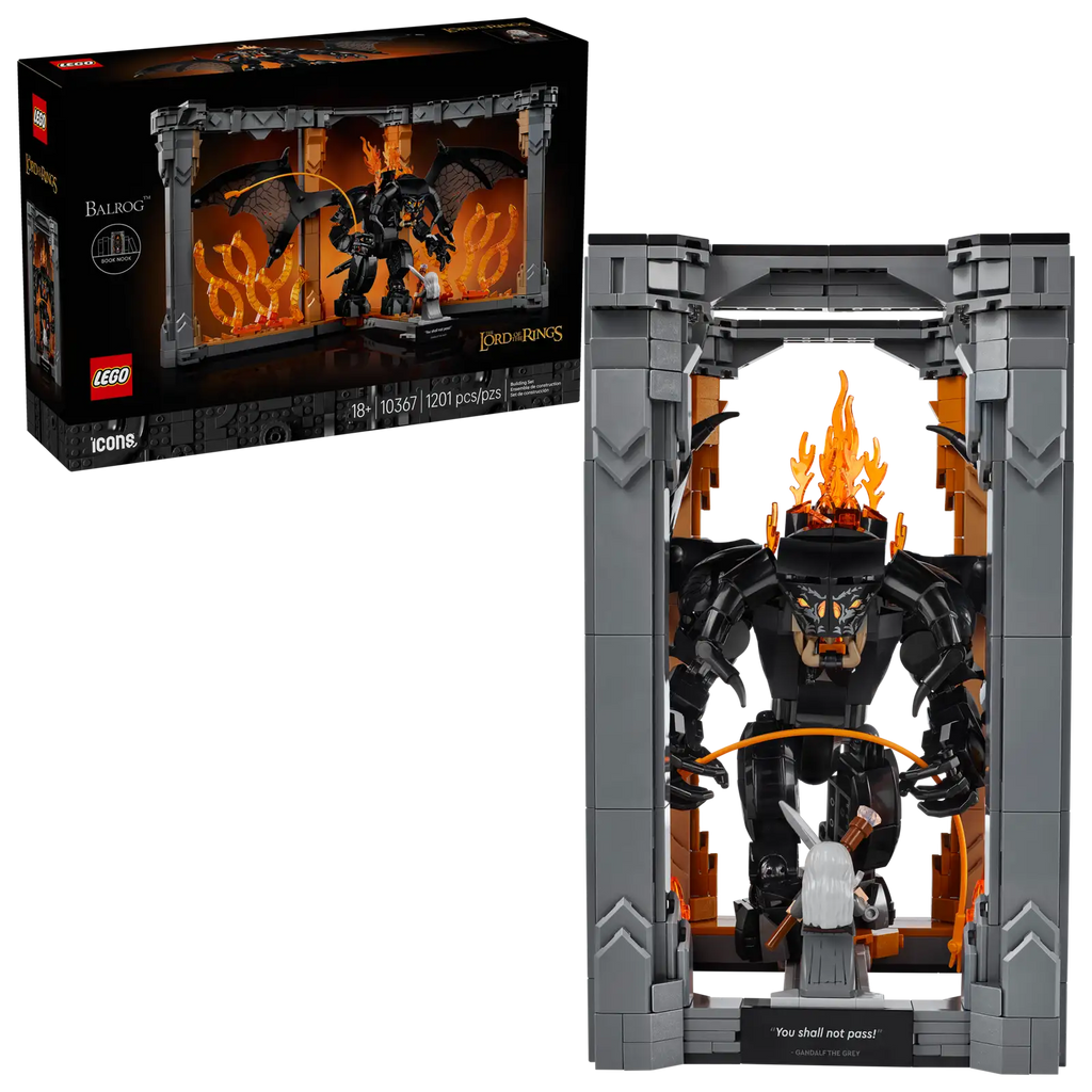 10367 LEGO Icons - Le Seigneur des Anneaux : Coin Lecture du Balrog™