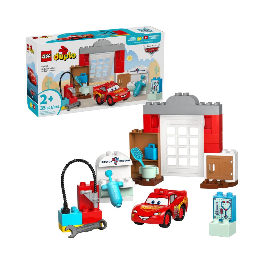 10456 LEGO Duplo - La visite de McQueen à l'atelier de Doc