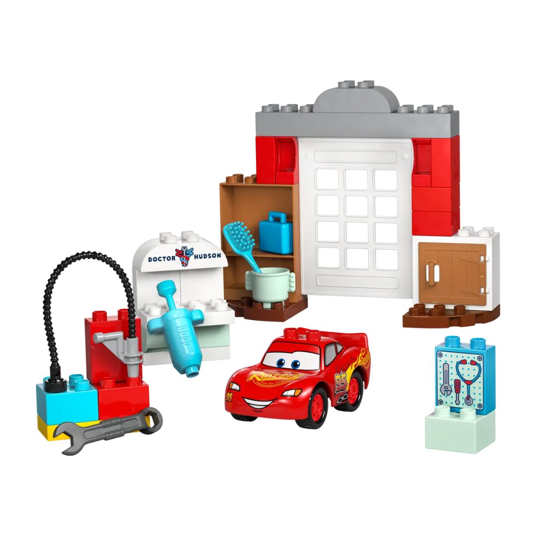 10456 LEGO Duplo - La visite de McQueen à l'atelier de Doc