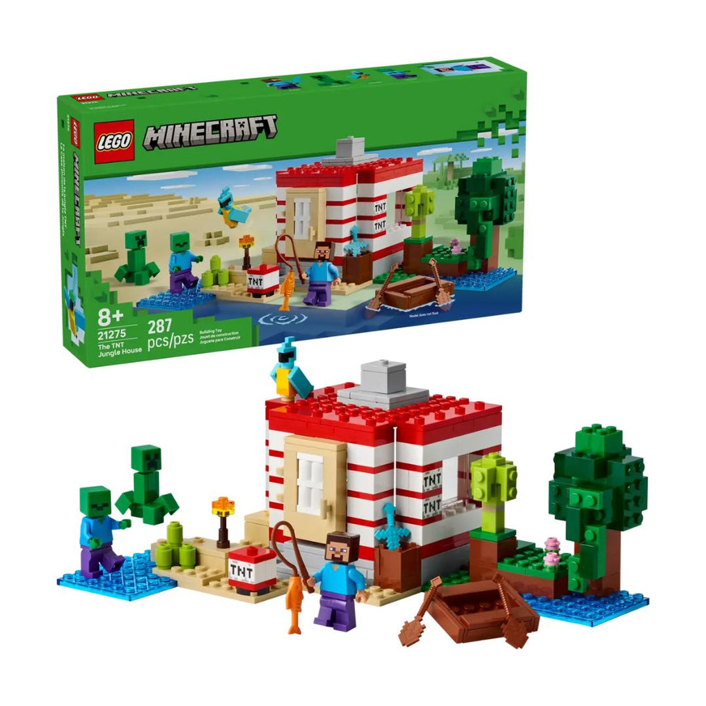 21275 LEGO Minecraft - Maison dans la jungle explosive