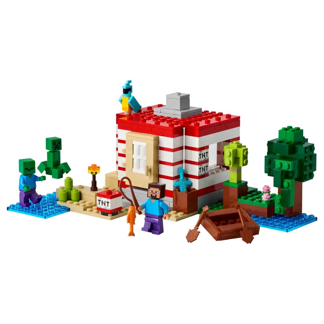 21275 LEGO Minecraft - Maison dans la jungle explosive