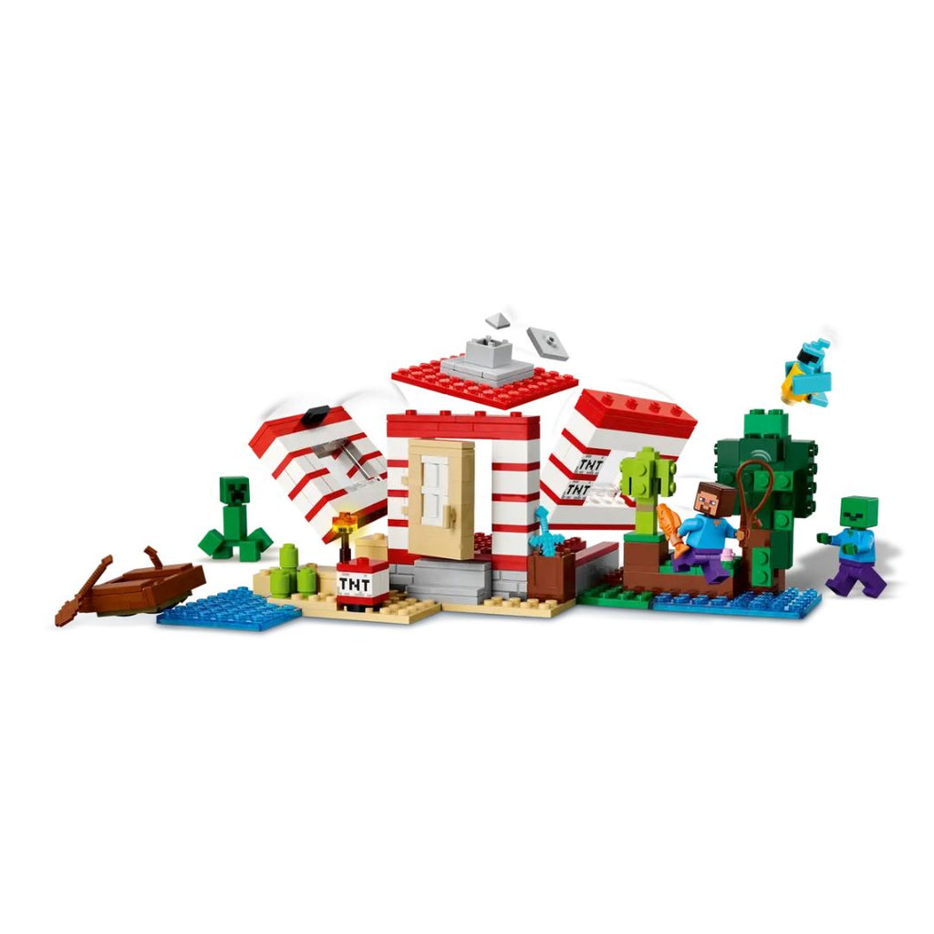 21275 LEGO Minecraft - Maison dans la jungle explosive