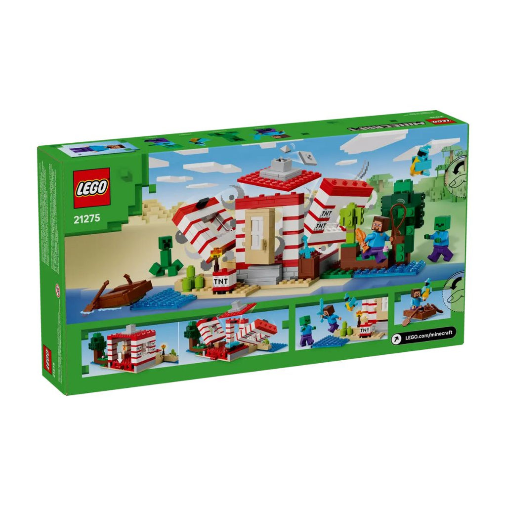 21275 LEGO Minecraft - Maison dans la jungle explosive