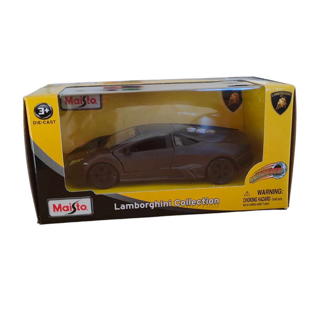 24072 Bburago Maisto - Lamborghini Reventon, noire - avec remontoir - 1:43