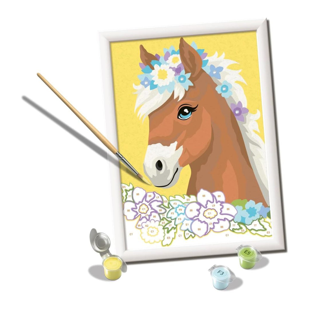 23980 Ravensburger CreArt - Cheval parmi les fleurs - Série D