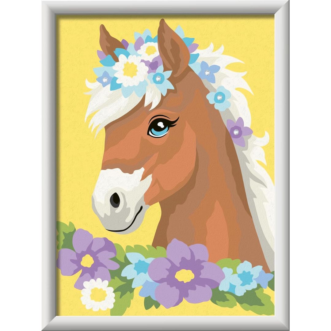 23980 Ravensburger CreArt - Cheval parmi les fleurs - Série D