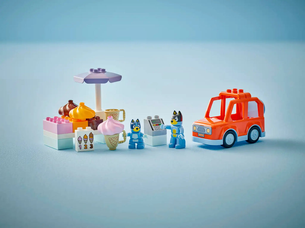 10458 Lego DUPLO Bluey Visite à la gelateria de Bluey