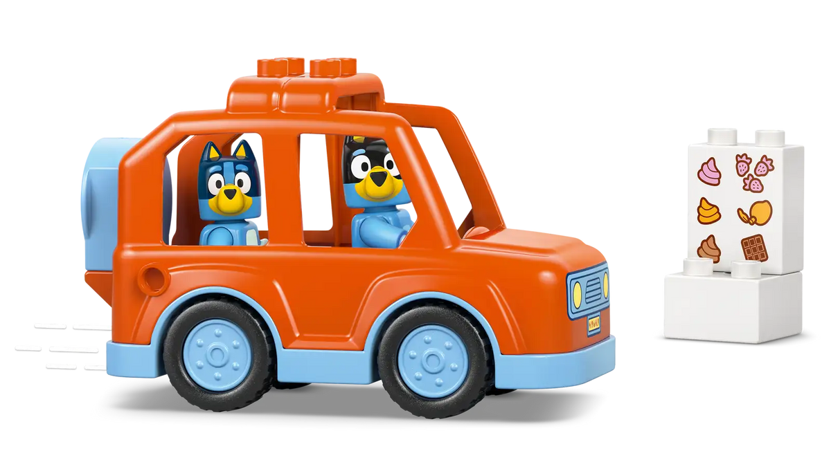 10458 Lego DUPLO Bluey Visite à la gelateria de Bluey