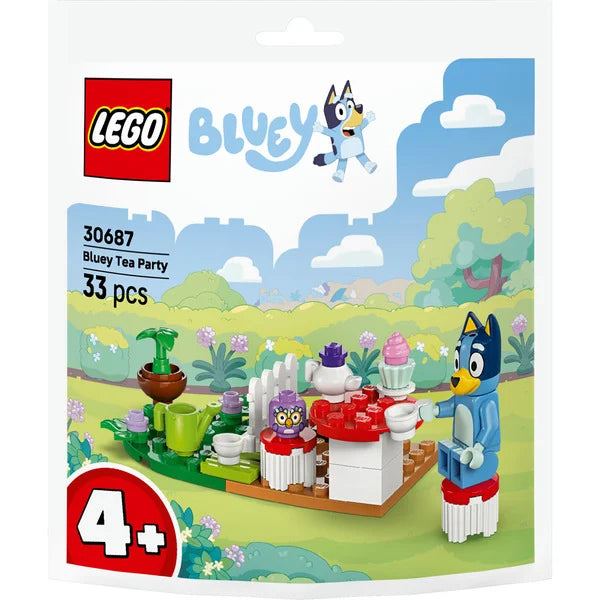 30687 Lego Polybag Bluey Sacs de Recrutement Il Tea Party di Bluey