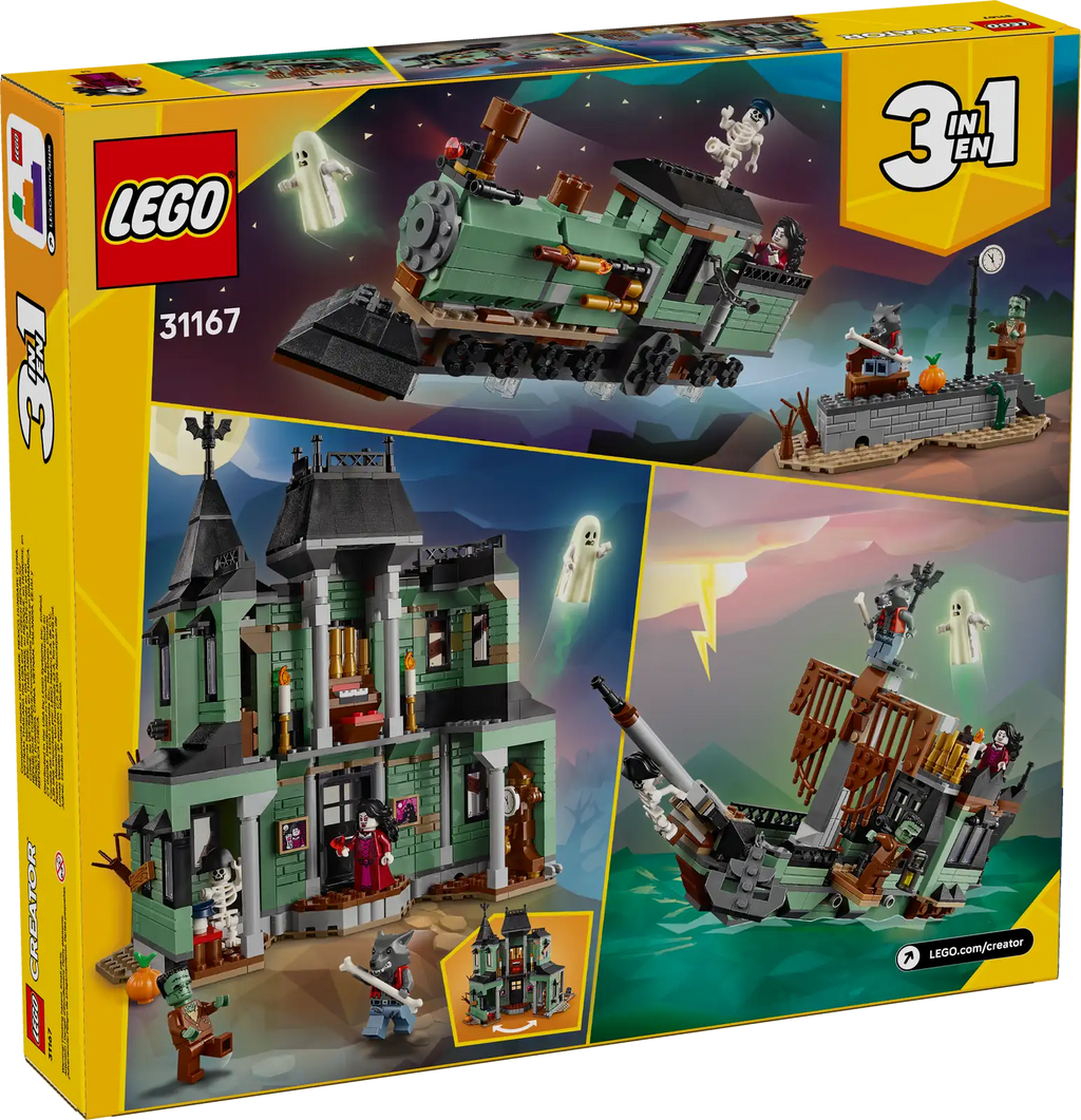 31167 LEGO Creator 3+1 Villa hantée