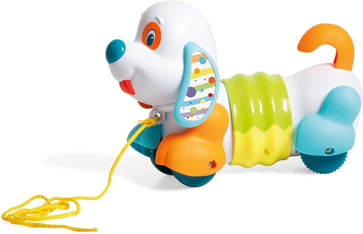 17262.7 Clementoni Baby Charlie Petit Chien à Tirer Jeu Interactif