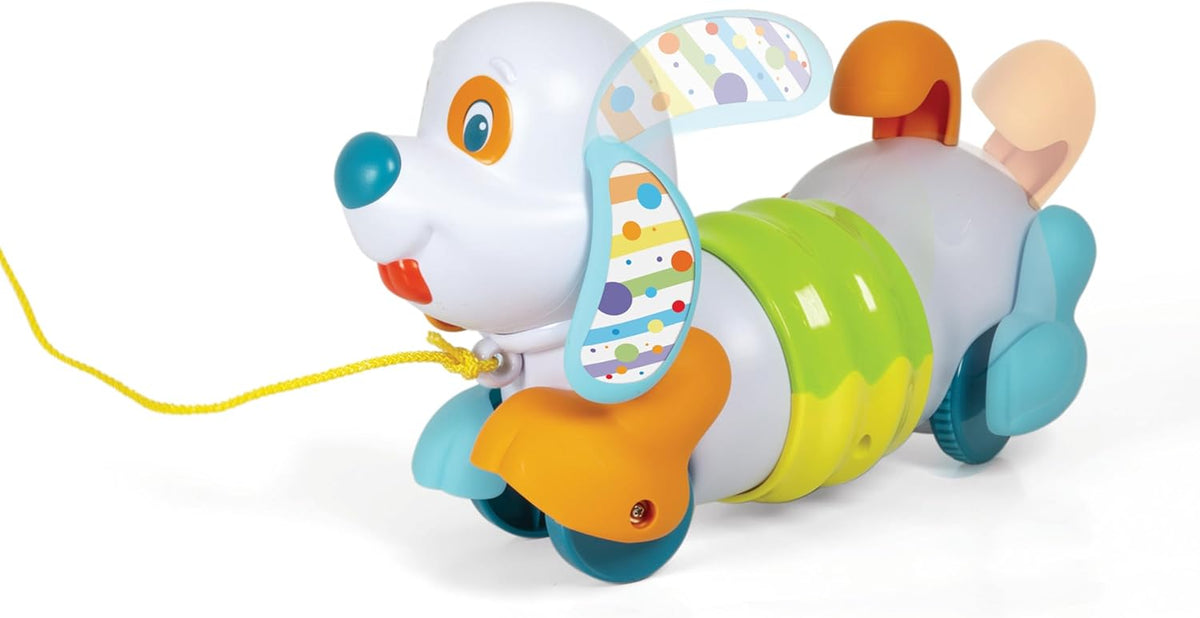 17262.7 Clementoni Baby Charlie Petit Chien à Tirer Jeu Interactif